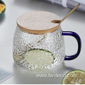 colored handle drinking glass drinking tea cup